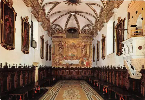 BR31059 Certosa di pavia il refettorio con l affresco raffinante l Ultimaitaly