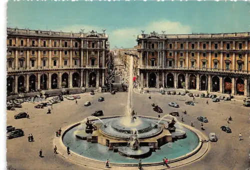 BR29616 Piazza dell Esedra Roma italy