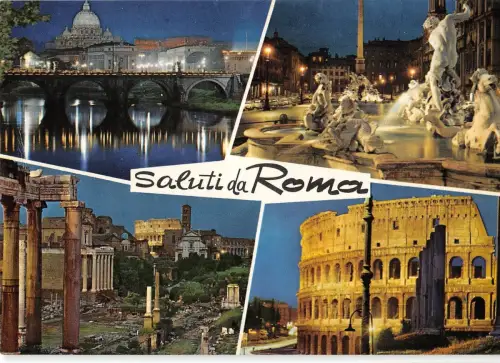 BT1567 saluti da roma italy