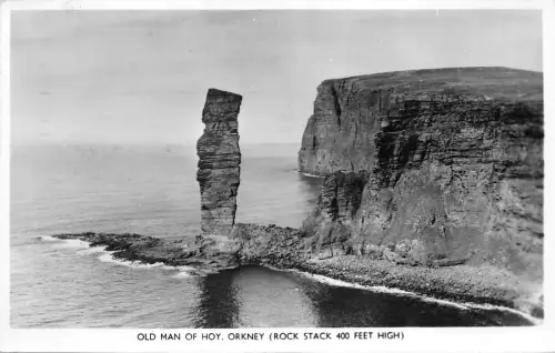 BR62981 old man of hoy orkney real photo uk