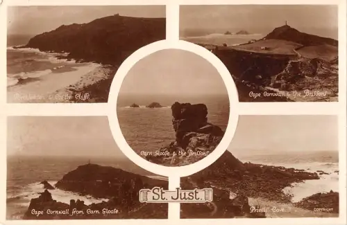 uk15528 st just real photo uk