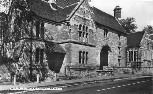 uk30518 st thomas convent mayfield real photo uk