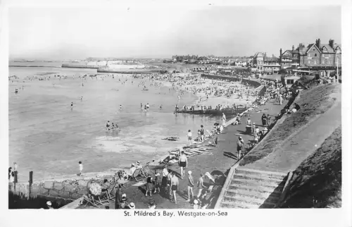 uk15287 st mildreds bay westgate on sea real photo uk