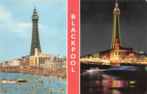 B88122 blackpool uk 14x9cm