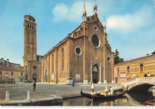 BT1685 venezia basilica di s maria gloriosa de fiori italy