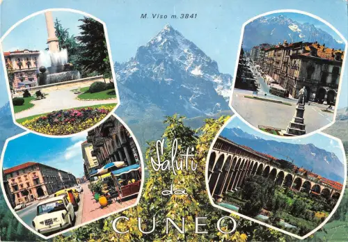 BT0699 Cuneo piazzale stazione Italien