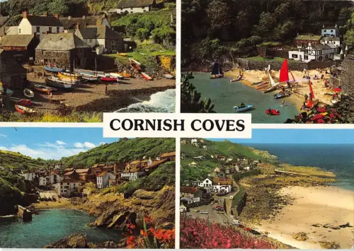 B102604 cornish coves cornwall uk