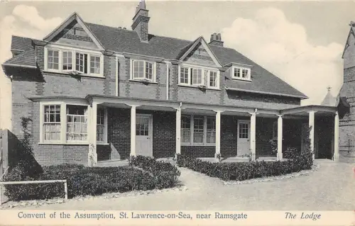 BR59396 Kloster der Annahme St. Lawrence auf See bei Ramsgate UK