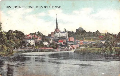 BR96820 ross from the wye ross on the wye uk