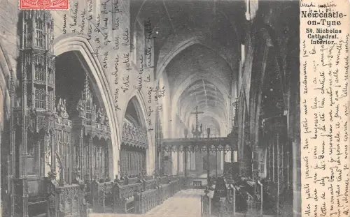 BR60465 Newcastle on the st nicholas caterral interior uk