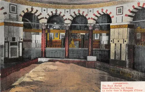 Lot181 Israel Jerusalem der Felsen Moriah