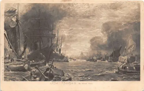 uk51744 the thames real photo uk