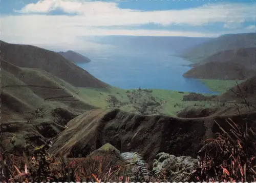 BT12025 das wunderschöne Harangau-Tal und der Toba-See im Norden Indonesiens
