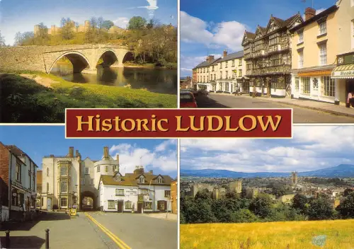 B102563 historical ludlow uk