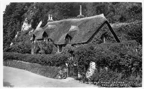 BR59594 the three old maids cottage lee real photo uk