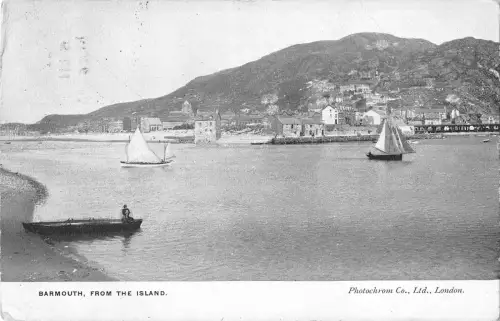 uk28851 barmouth from the island wales uk