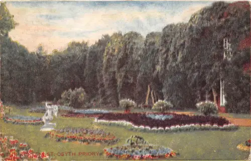 BR59038 the screen st osyth priory postkarte uk