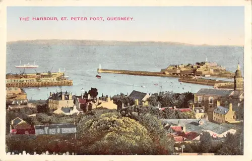 BR95691 the harbour st peter port guernsey uk