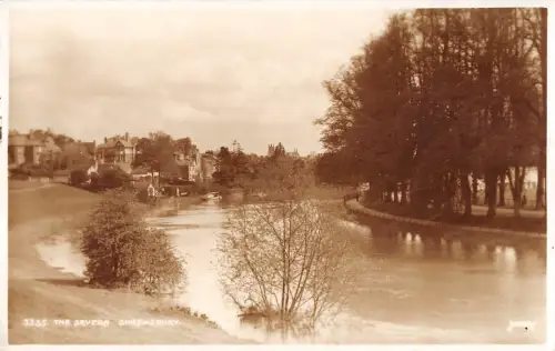 uk16571 the severn shrewsbury real photo uk