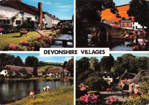 BR90922 devonshire village uk
