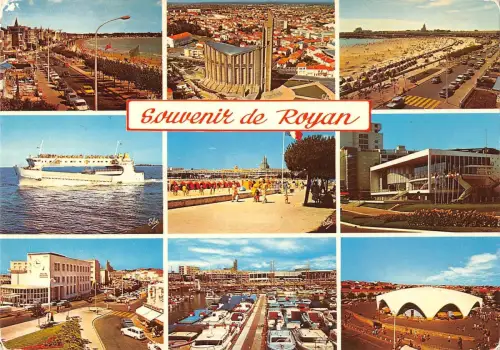 BT10331 Royan multi views shp bateaux France