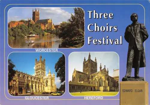BR82855 drei Chöre Festival Hereford Gloucester Worcester UK
