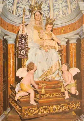 BT2012 Haifa Monastero stella Maris statua della madonna Israel