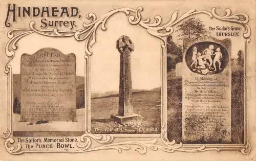 BR96729 Hinterkopf Surrey the Gibbet Cross Hinterkopf UK