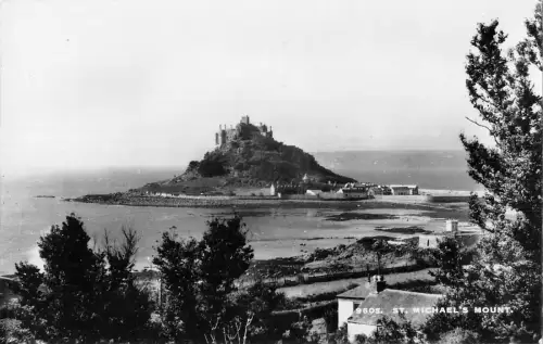 uk13082 st michael mount real photo uk