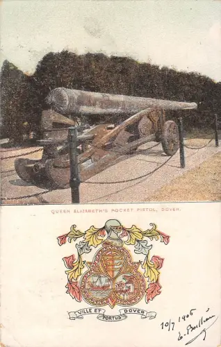 BR93546 queen elizabeth s rocket pistol dover uk