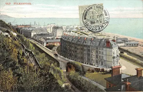 BR78974 old folkestone uk