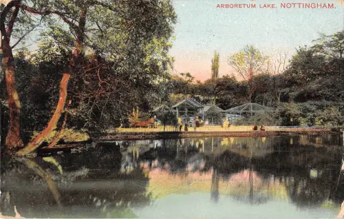 uk13863 aboretum lake nottingham uk