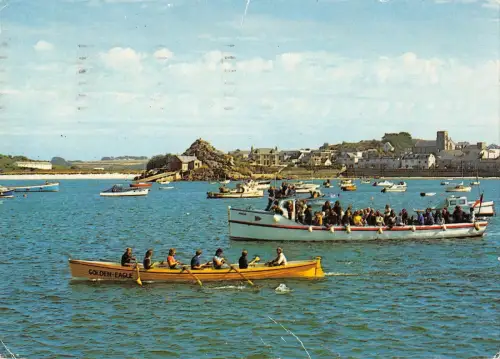 BR75612 st mary s harbour the gig golden eagle isle of wight uk