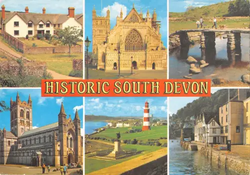 B97442 historical south devon uk