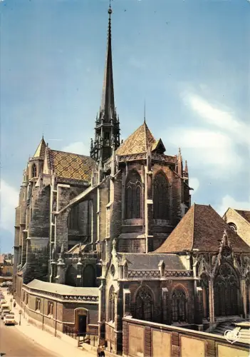 BF463 le chevet de la cathedrale st benigne dijon france