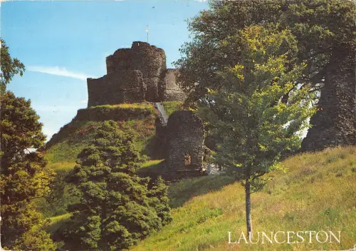 BR90068 launceston castle uk