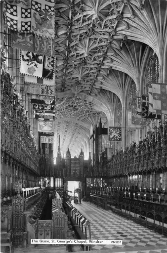 br108849 the quire st georges chapel windsor uk