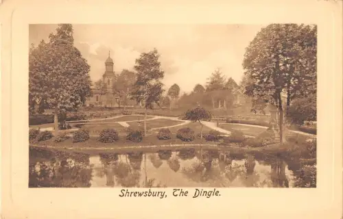 BR93897 shrewsbury the dingle uk