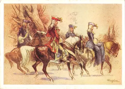 BT3741 Kunstkarten Vivere Ritte Paint Printures