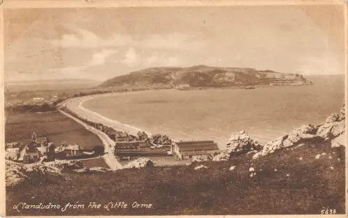 BR96511 llandudno vom kleinen Orme Wales