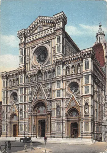 BT1412 Firenze Frontansicht der Kathedrale Italien