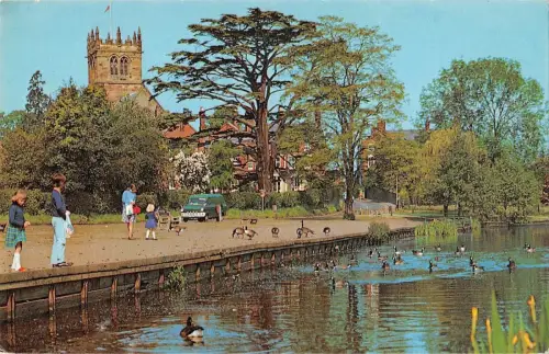 BR66765 the mere ellesmere uk 14x9cm