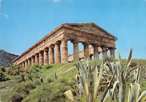 BT0523 Segesta il tempio Italien