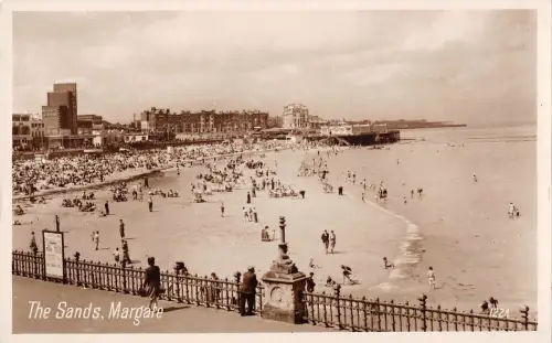 uk13292 margate the sands real photo uk