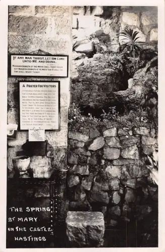 BR96647 the spring st mary in the castle hastings real photo uk