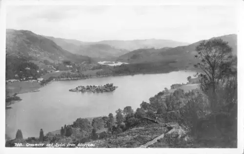 BR96704 grasmere and rydal from silberhaw uk real photo