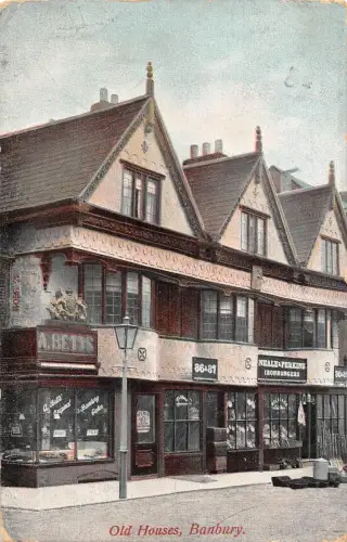 uk14598 old houses banbury uk