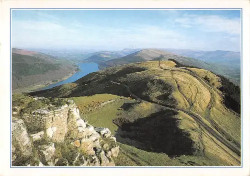 B96860 Powys Talybont Stausee in den Glyn Collwn Valley Wales