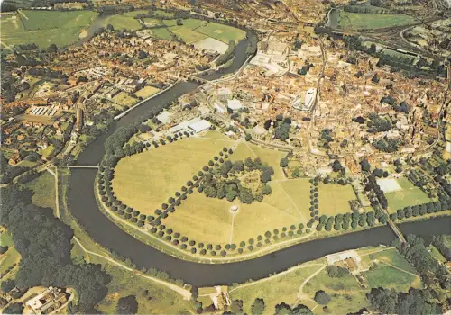 BR83097 zentraler postalischer Zustellbereich das Postamt in Shrewsbury UK