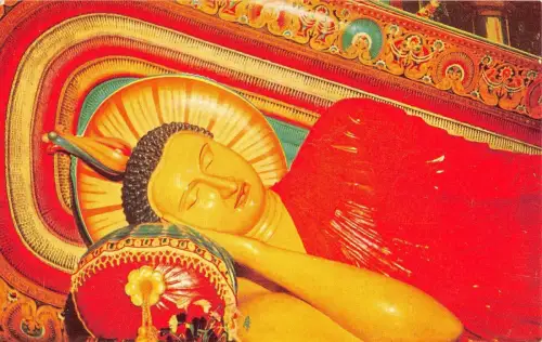 BT13709 Liegebuddha im Asolaramaya Tempel Colombo Sri La Sri Lanka